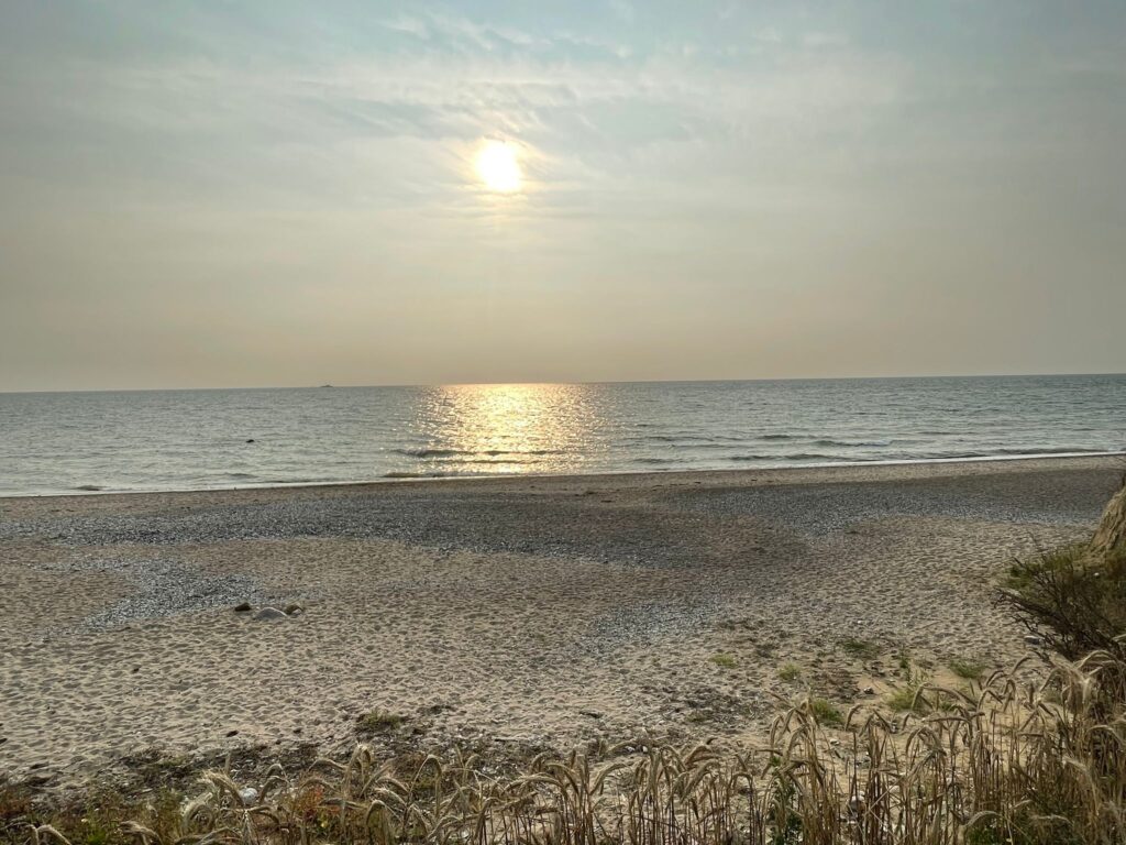 Sonnenuntergang an der Ostsee